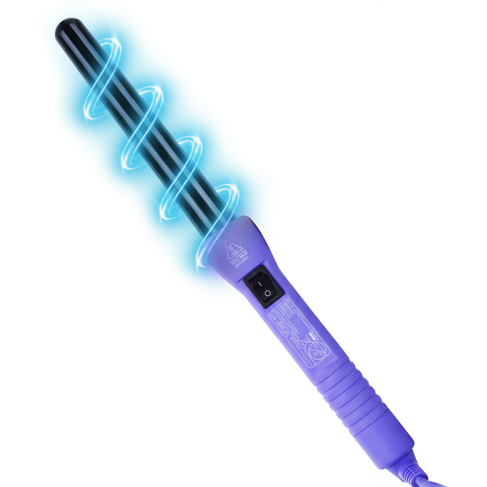 Grande Curling Iron Purple | Effortless, Voluminous Curls – HerStyler