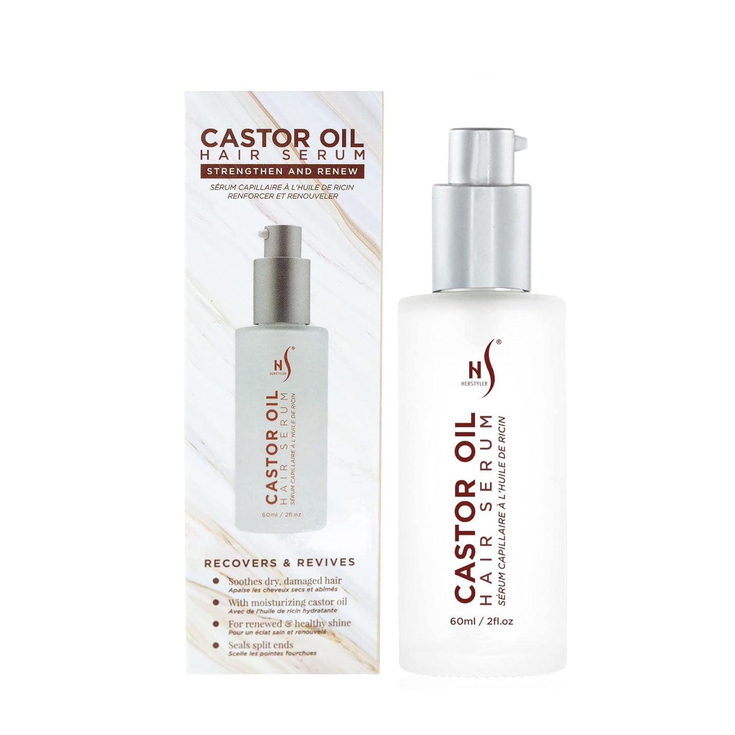 HerStyler Castor Oil Hair Serum