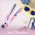 hair straightener ceramic plated