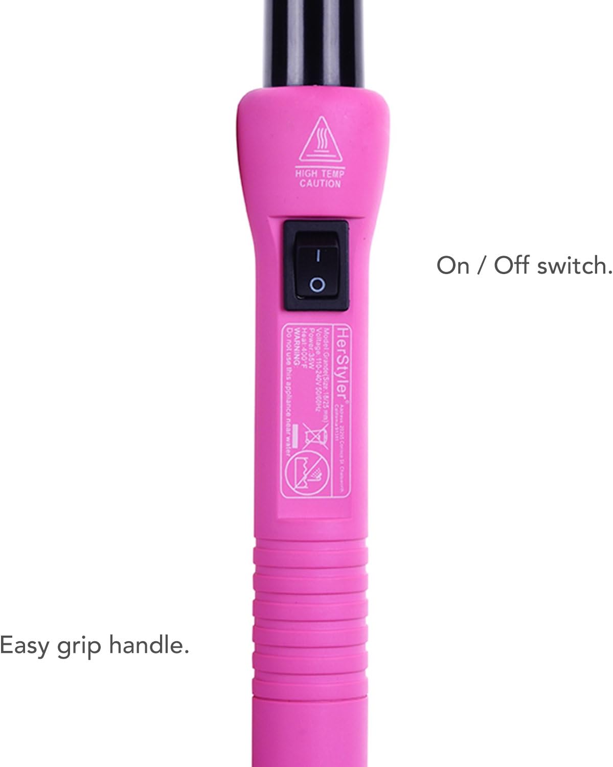 herstyler ceramic curling iron