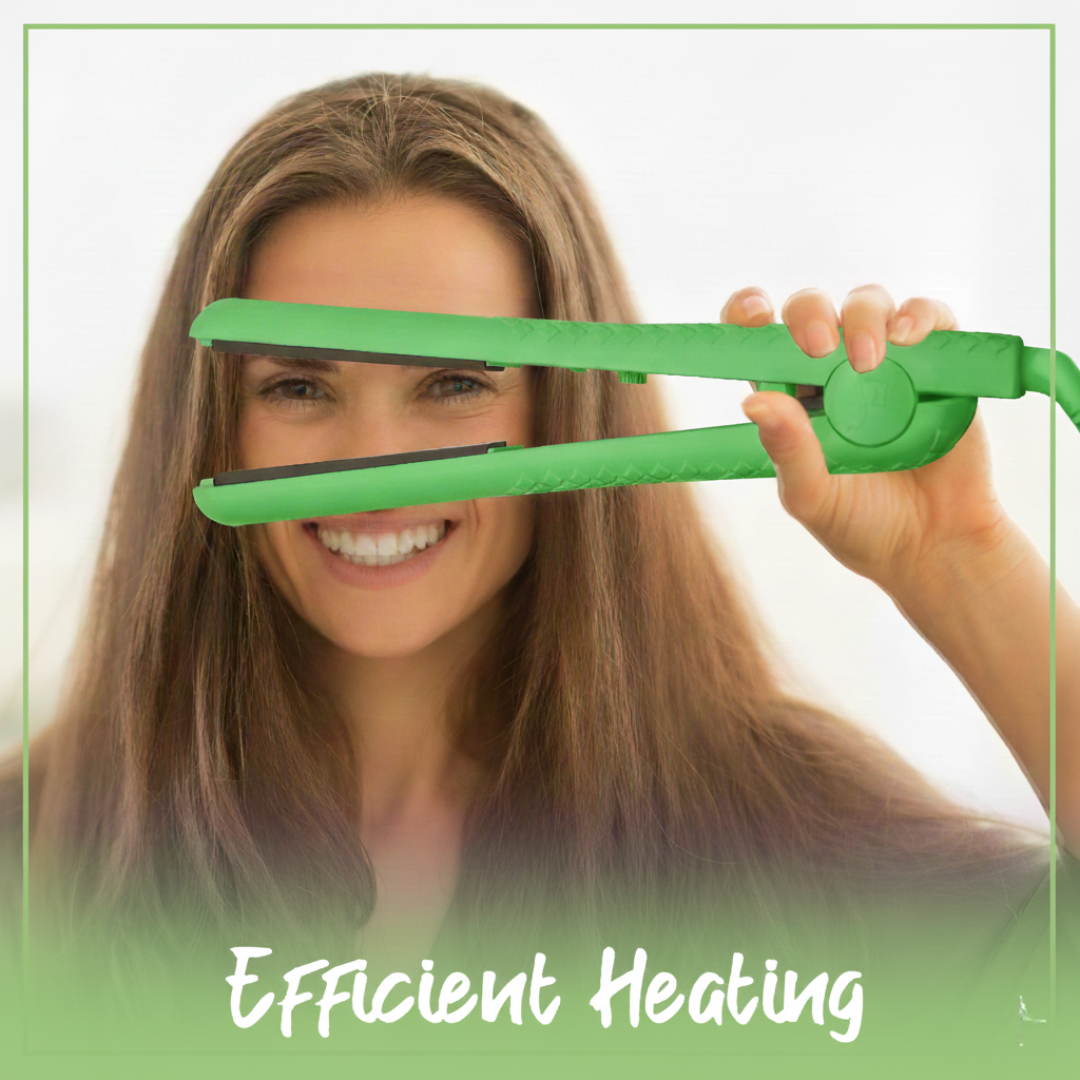 Herstyler Colorful Seasons Ceramic Flat Iron - Green