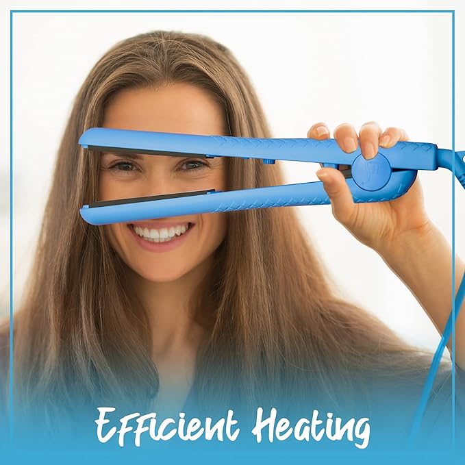 Herstyler Colorful Seasons Ceramic Flat Iron - Blue