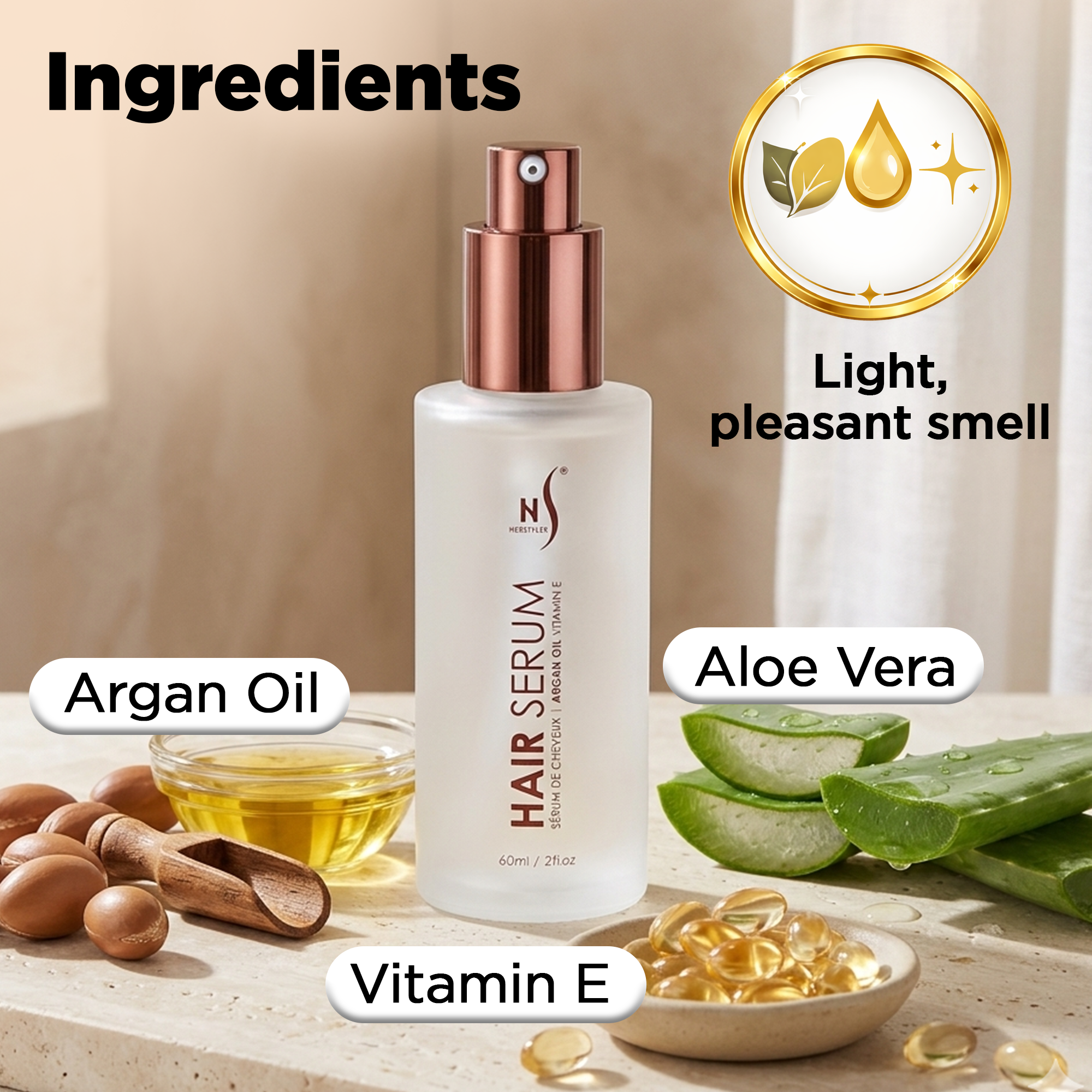 Herstyler Argan Oil Hair Serum