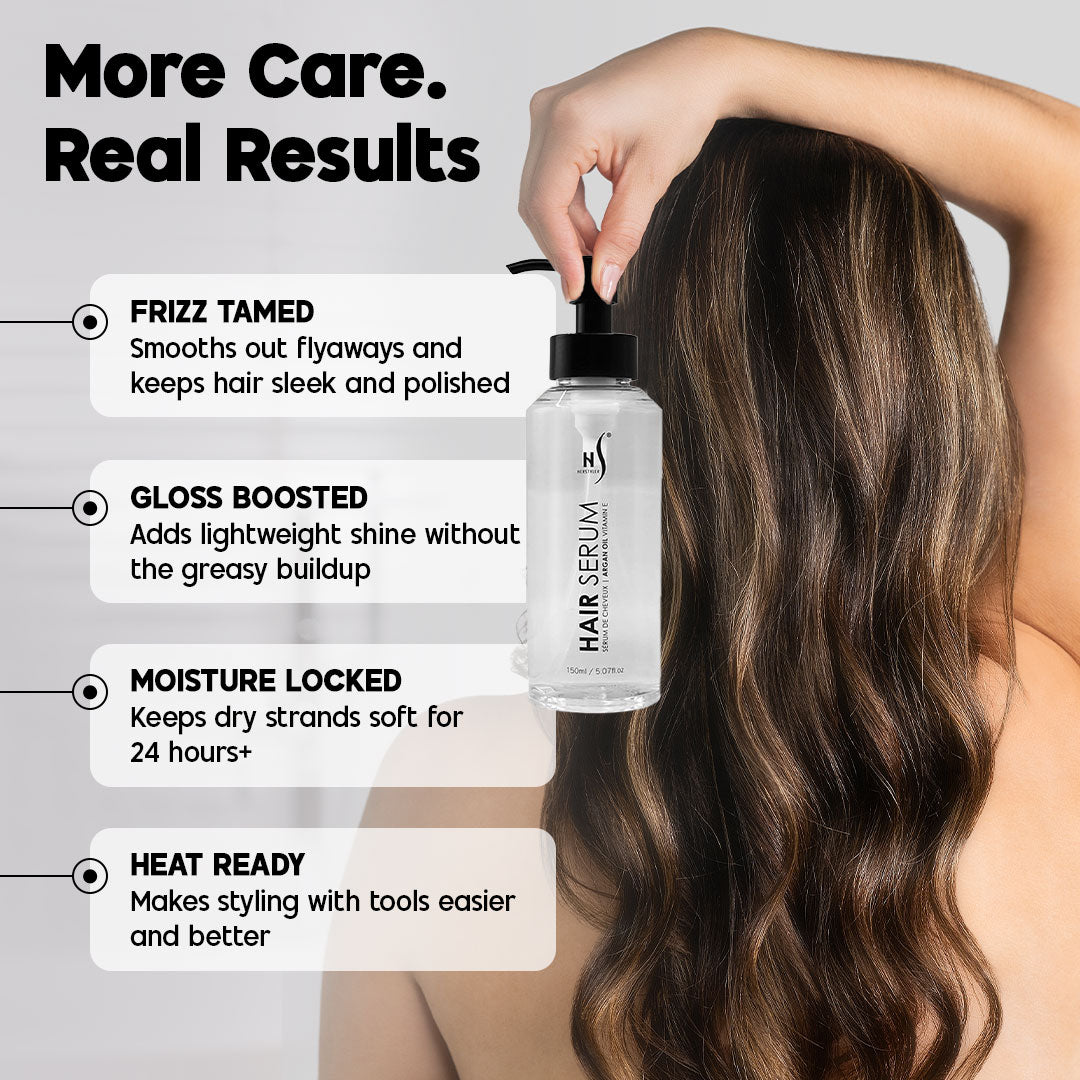 HerStyler Argan oil hair serum - big bottle