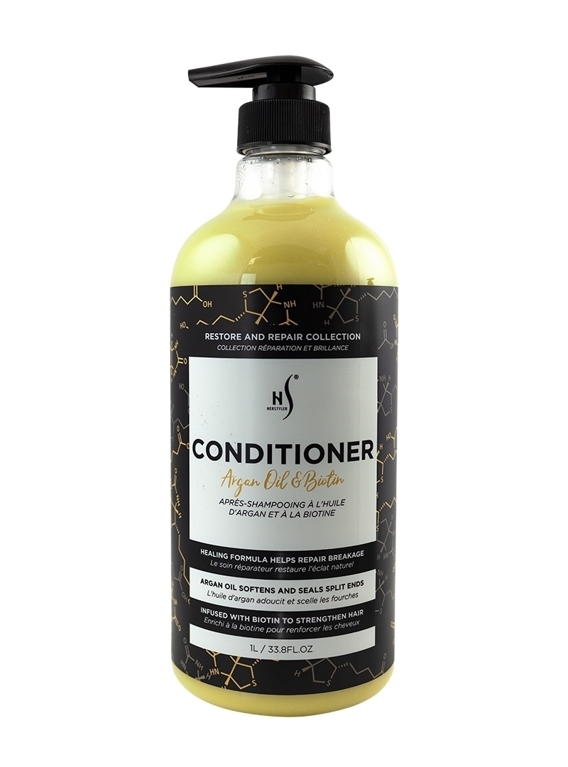 Argan Oil Biotin Conditioner 1 Liter Front