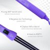 herstyler curling iron purple