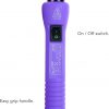 herstyler curling iron purple