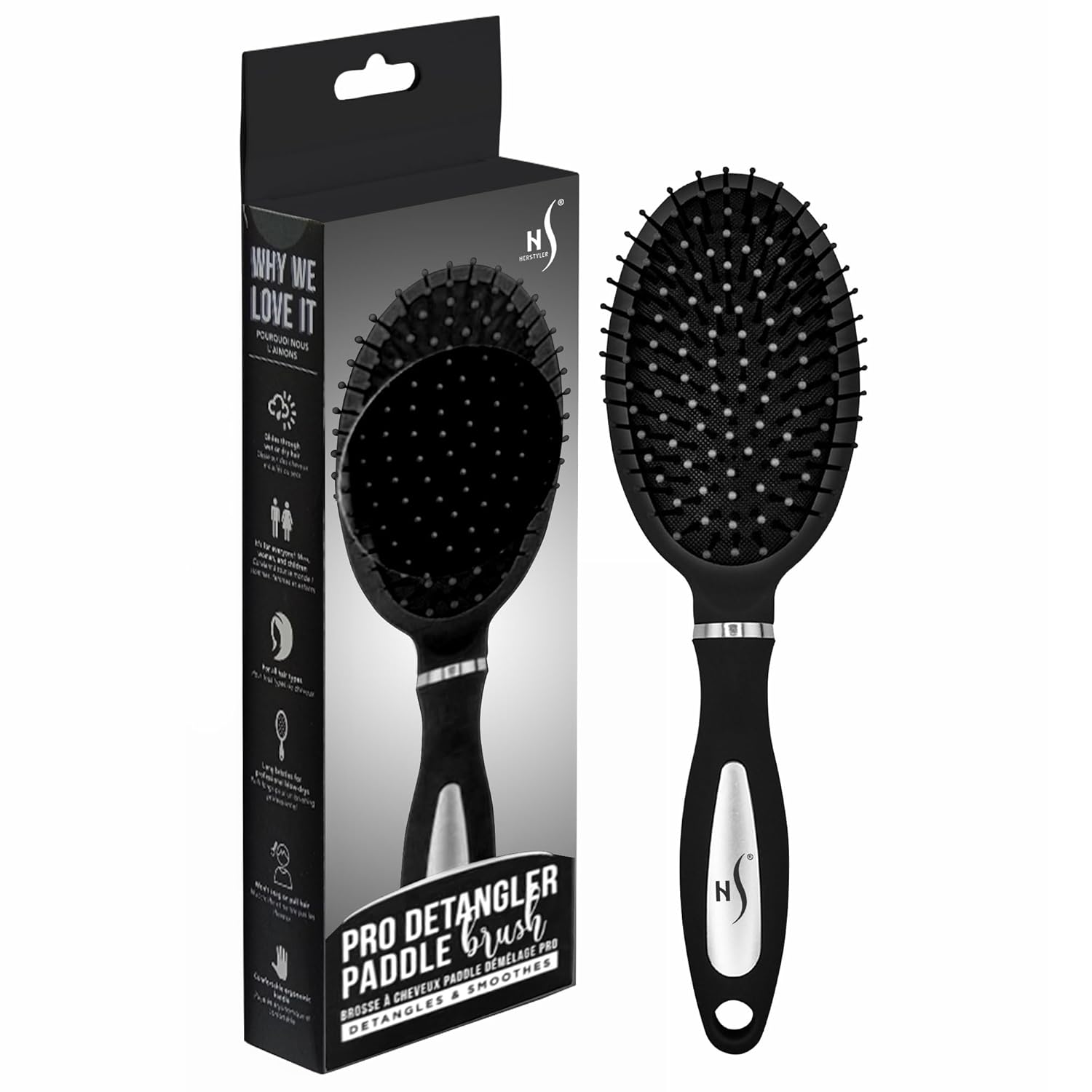 herstyler detangler brush